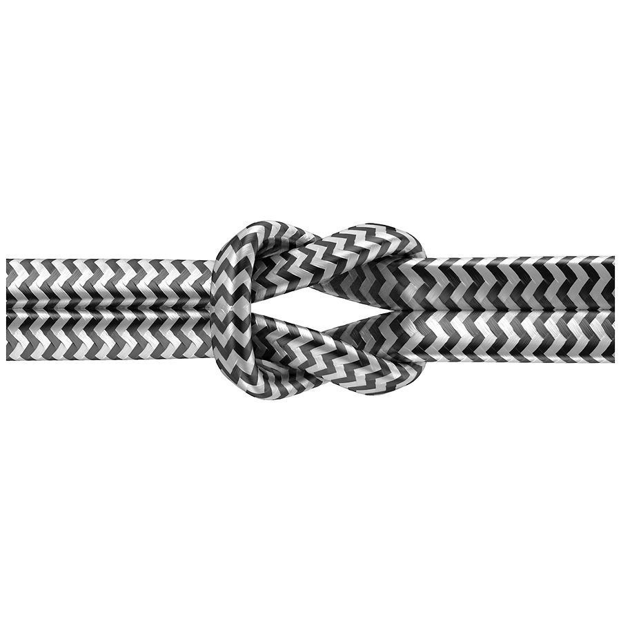 slide 4 of 4, Just Wireless USB-C to USB-C Flat Cable 6 ft, 1 ct