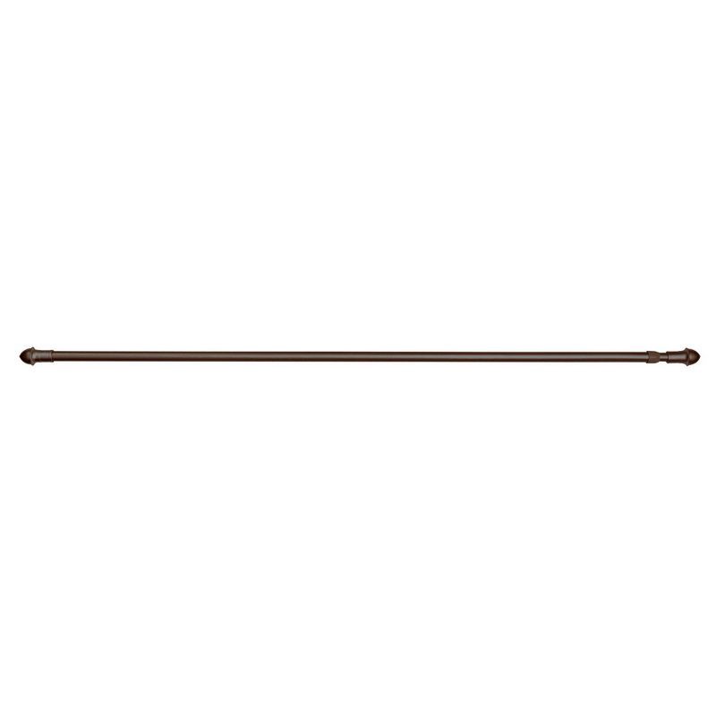 slide 3 of 3, 28"-48" Café Curtain Rod Bronze - Room Essentials™, 1 ct