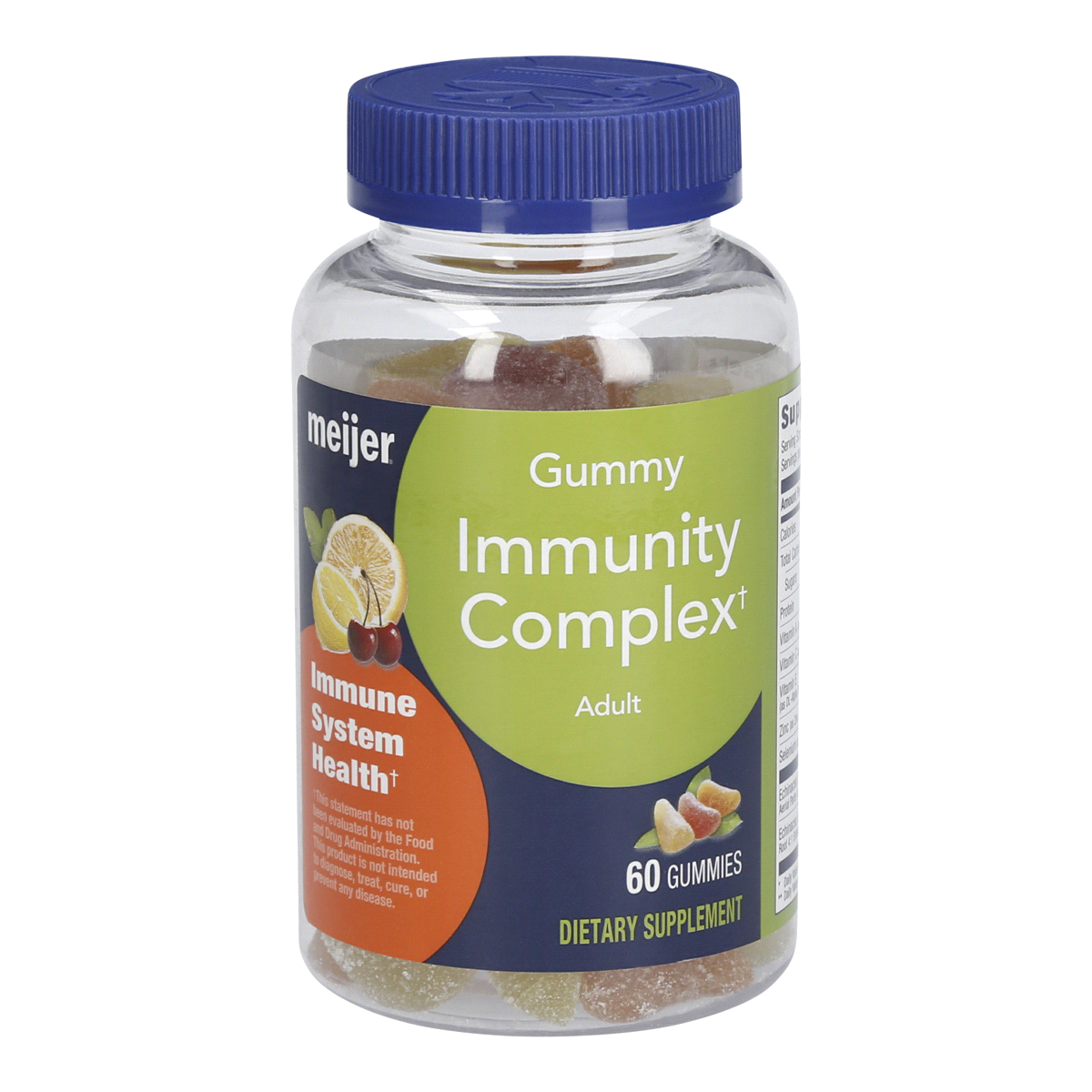 slide 1 of 1, Meijer Adult Immunity Complex Gummy, 60 ct