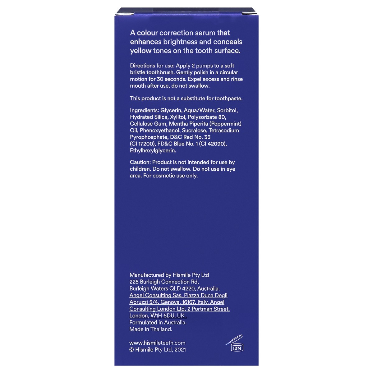 slide 8 of 13, Hismile Teeth Brightening V34 Color Corrector Serum 1 fl oz, 1 fl oz