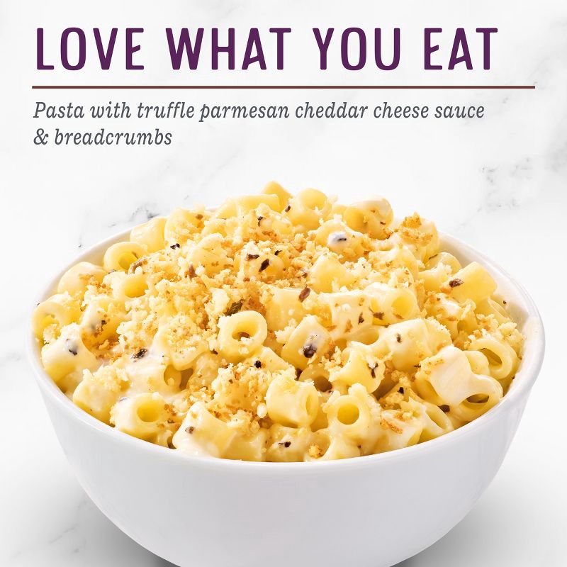 slide 3 of 6, Evol Frozen Truffle Parmesan Macaroni and Cheese Bowl - 8oz, 8 oz