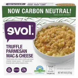 Evol Frozen Truffle Parmesan Macaroni and Cheese Bowl - 8oz