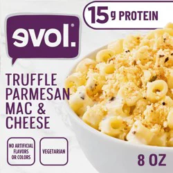 Evol Truffle Parmesan Macaroni and Cheese Bowl - 8oz: No Artificial Flavor