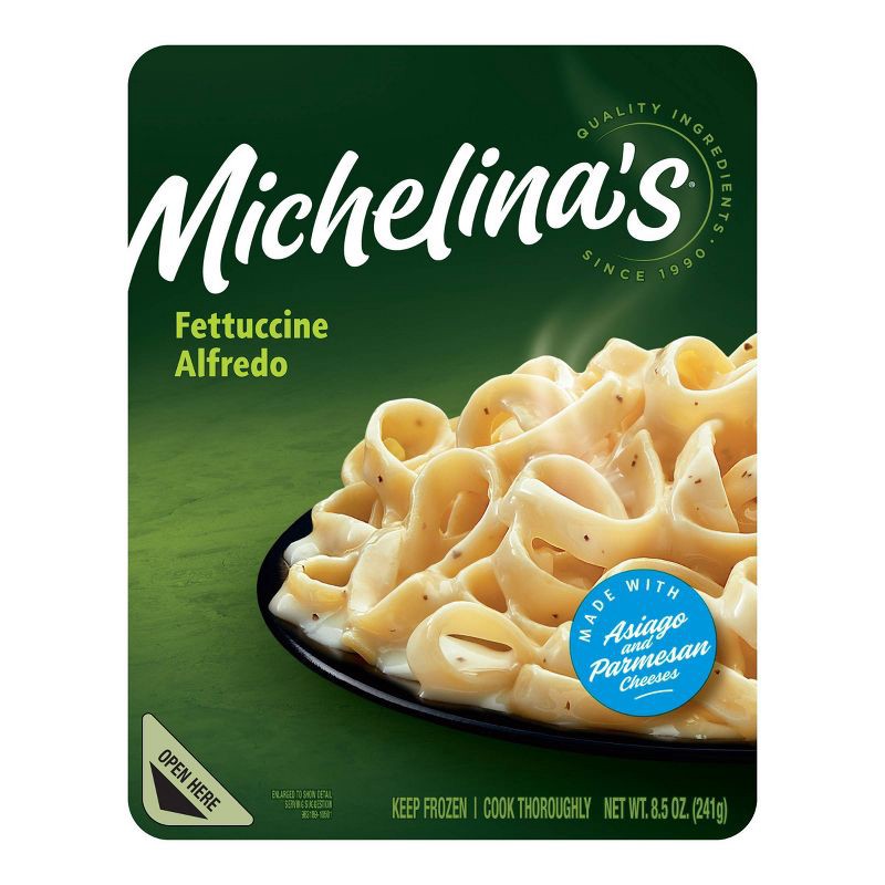 slide 1 of 4, Michelina's Frozen Frozen Fettuccine Alfredo - 8.5oz, 8.5 oz