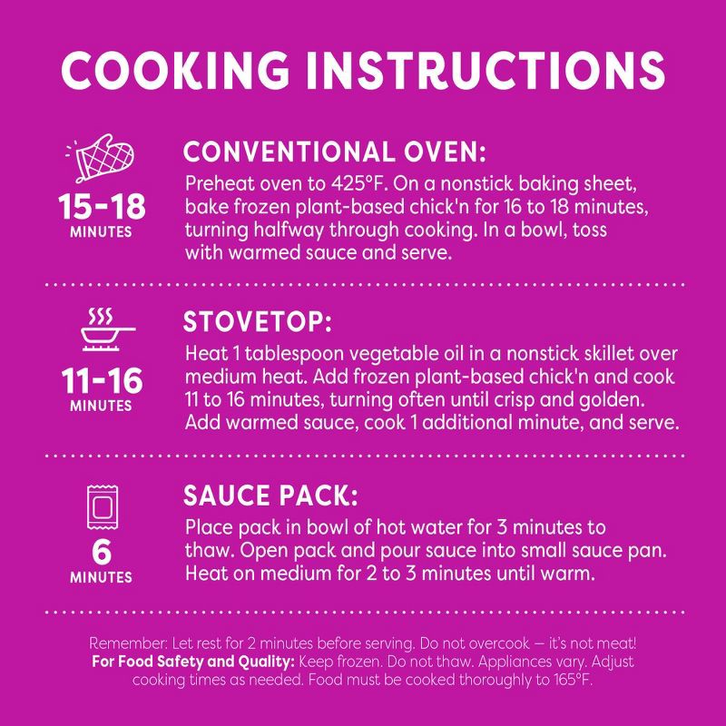 slide 5 of 5, Gardein Vegan Plant-Based Frozen Mandarin Orange Crispy Chick'n - 10.5oz, 10.5 oz