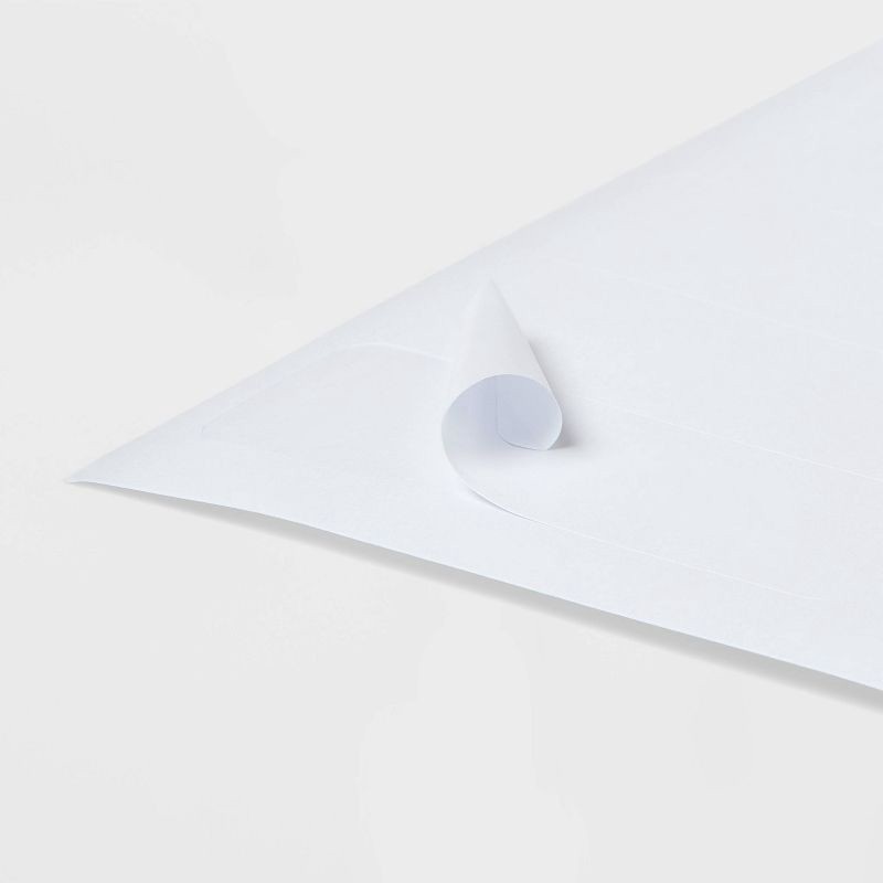 slide 3 of 5, 360ct Address Labels 1"x2 5/8" White - up&up™: Label Stock Paper, Mailing Template, Printer Format, 360 Pack, 360 ct, 360 ct