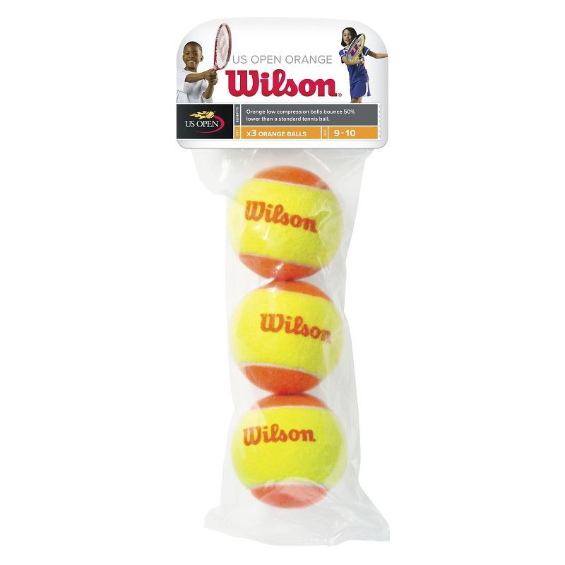 slide 2 of 3, Wilson Starter Tennis Balls Orange - 3pk, 3 ct