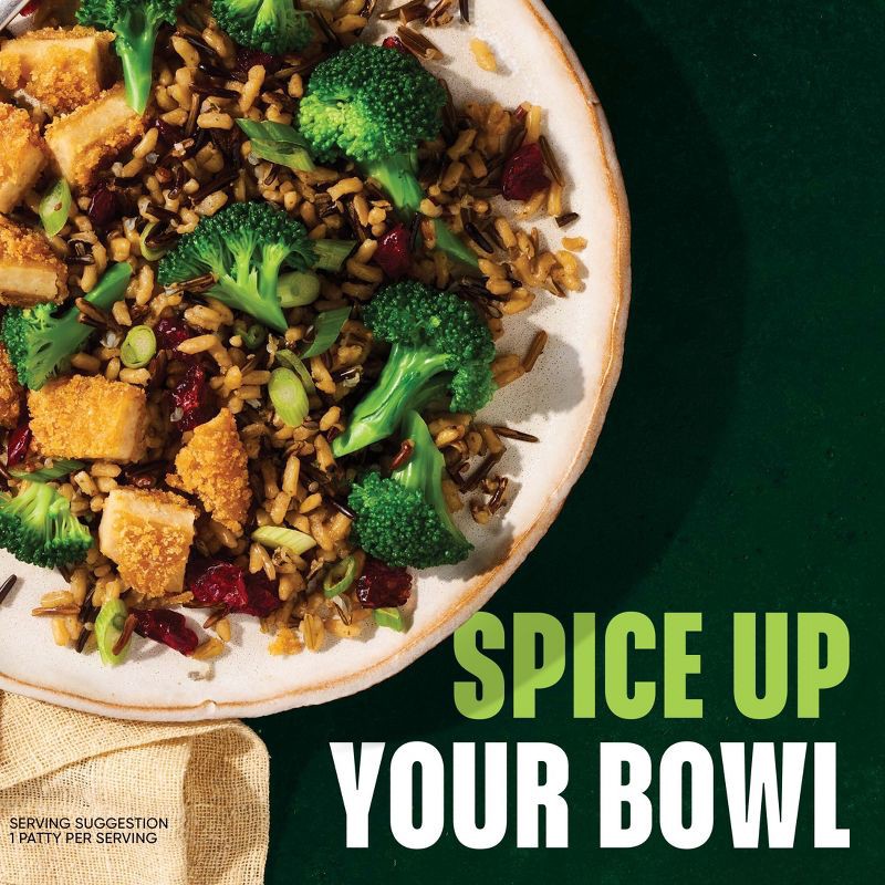 slide 4 of 7, MorningStar Farms Frozen Plant Based Chik'n Patties Buffalo - 10oz/4ct, 4 ct; 10 oz