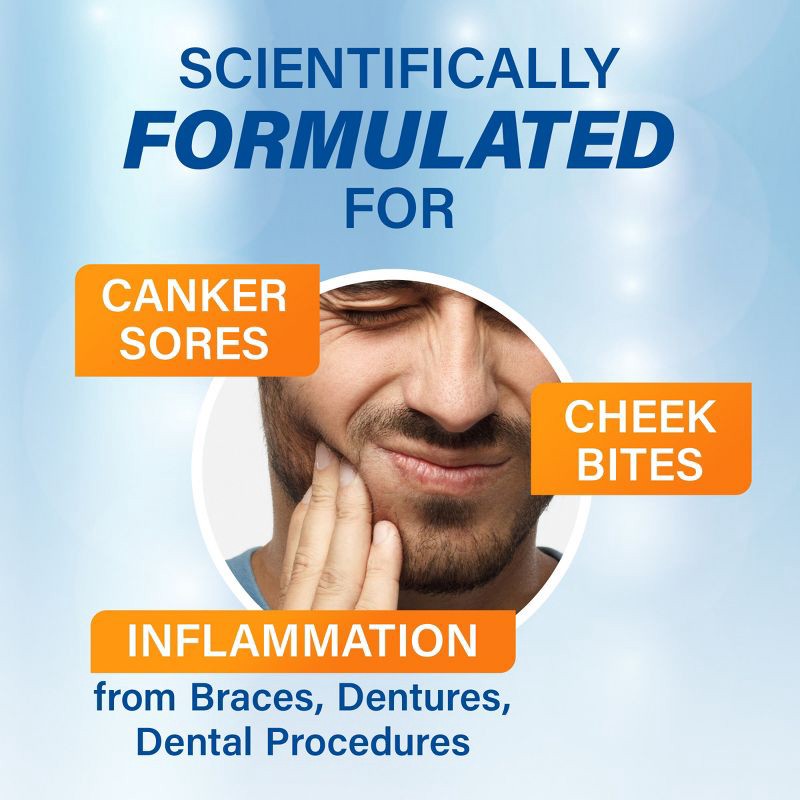 slide 4 of 10, Orajel Mouth Sores Antiseptic Rinse - 16oz, 16 oz