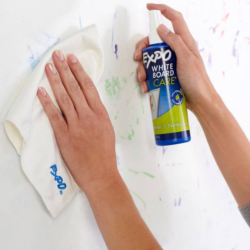 slide 2 of 5, Expo White Board Care 8oz Dry Erase Board Cleaner: Clear Presentation Board Cleaning Fluid, Expo Spray, 8 oz