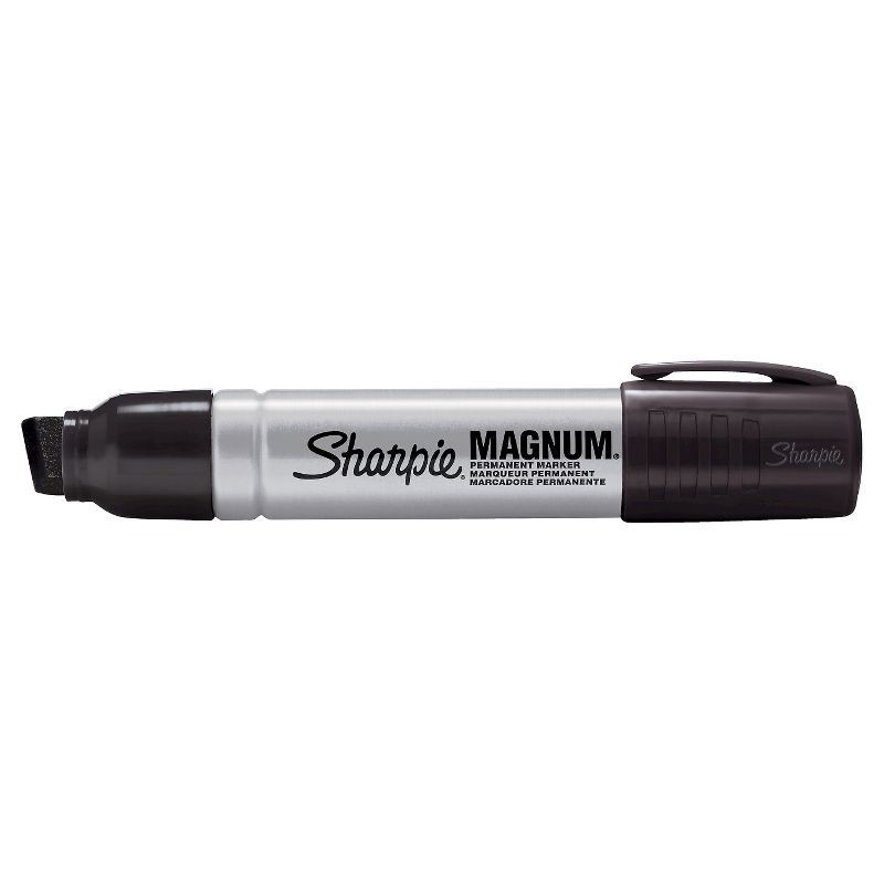 slide 3 of 5, Sharpie Permanent Marker Chisel Tip Black, 1 ct