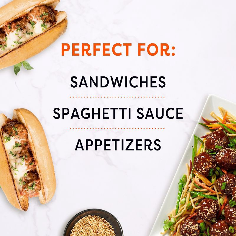 slide 3 of 5, Gardein Plant-Based Frozen Meatballs - 12.7oz, 12.7 oz