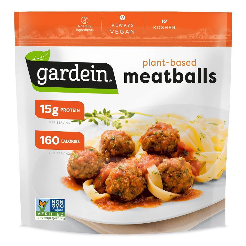 slide 1 of 5, Gardein Plant-Based Frozen Meatballs - 12.7oz, 12.7 oz