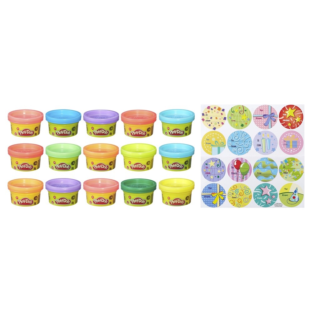 slide 2 of 3, Play-Doh Party Bag - 15pc, 15 ct
