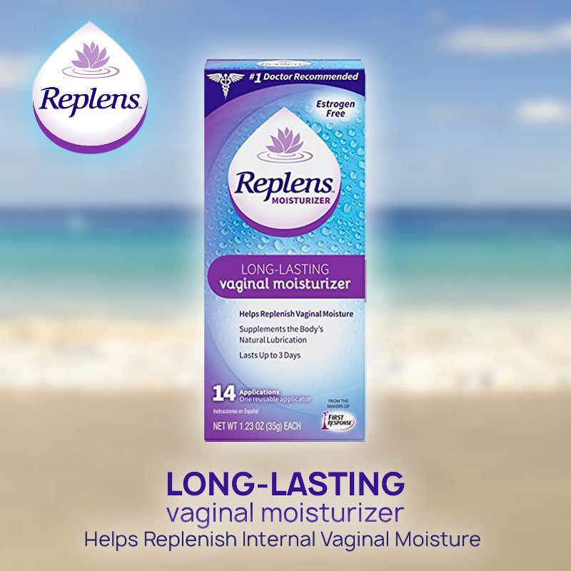 slide 4 of 8, Replens Long Lasting Vaginal Moisturizer - 8 Applicators/1.92oz, 1.92 oz