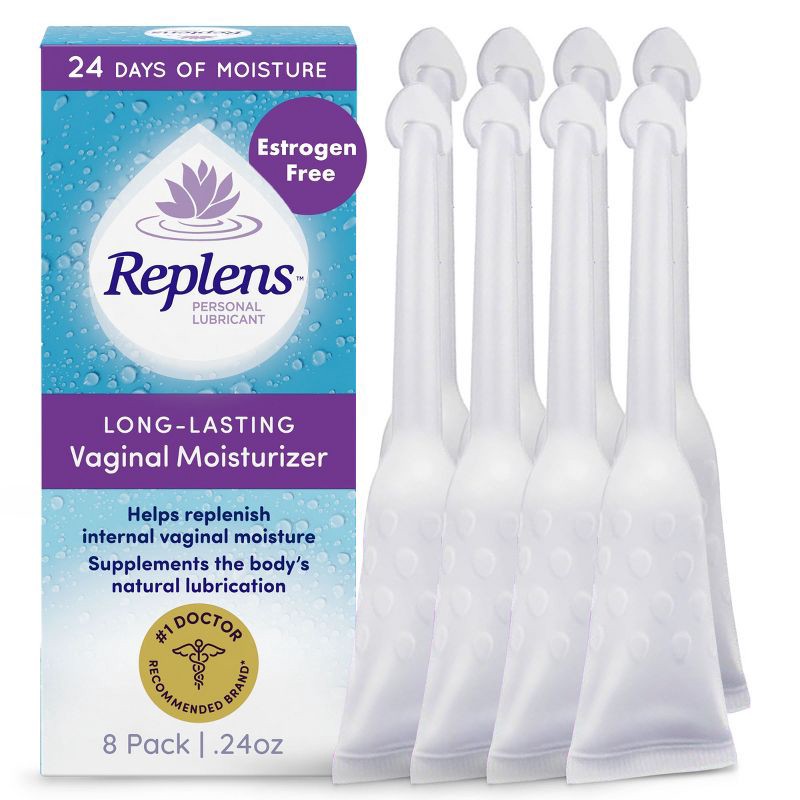 slide 8 of 8, Replens Long Lasting Vaginal Moisturizer - 8 Applicators/1.92oz, 1.92 oz