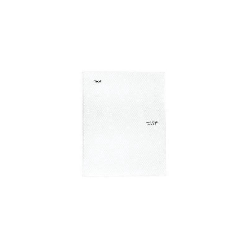 Five Star 2 Pocket Plastic Folder with Prongs (Colors May Vary) 1 ct Shipt