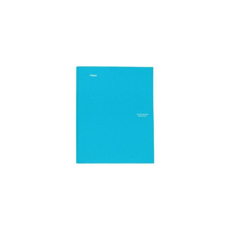 slide 9 of 11, Five Star 2 Pocket Plastic Folder with Prongs (Colors May Vary): Stationery, Multicolor, 25 Sheet Capacity, Internal Pockets, 1 ct