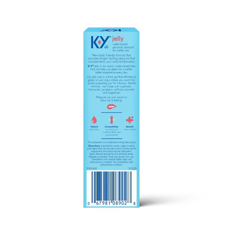 slide 2 of 11, K-Y Jelly No Fragrance Added Water-Based Personal Lube - 2oz, 2 oz