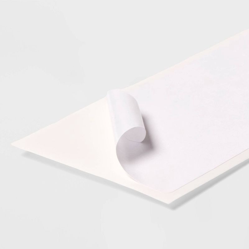 slide 3 of 4, 35ct 2"x4" Rectangular Labels White - up&up™, 35 ct