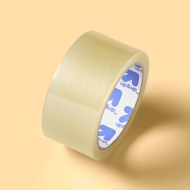 slide 2 of 3, Packaging Tape 1.88" x 54yd - up&up™: Clear Polyresin, 50yd Length, 1.88" Width, Packing & Shipping Tape Refill, 1 ct