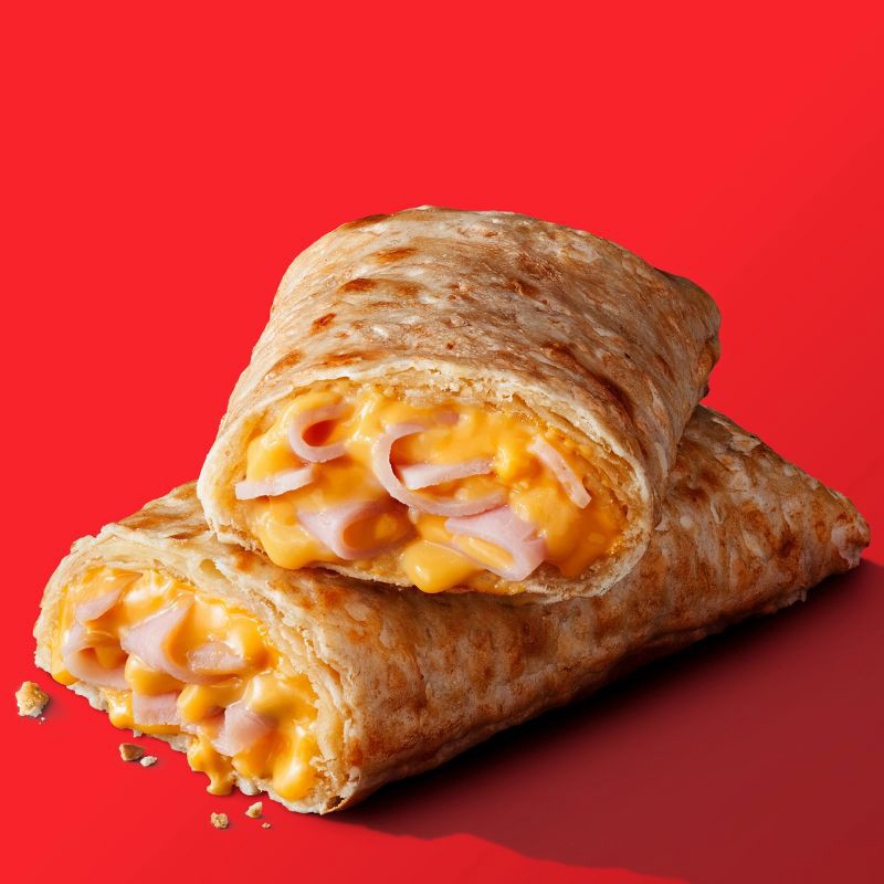 slide 2 of 14, Hot Pockets Hickory Ham & Cheddar Frozen Snacks with Croissant Crust - 9oz/2ct, 2 ct; 9 oz