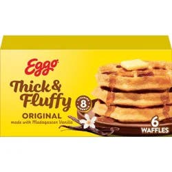 Eggo Thick and Fluffy Frozen Waffles Original - 11.6oz/6ct
