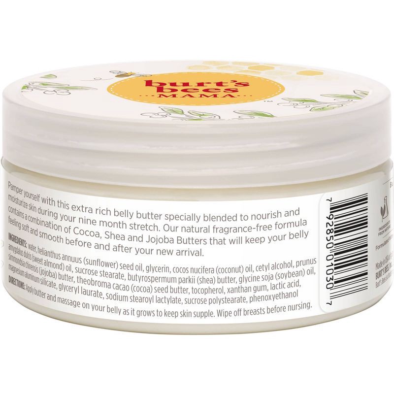 slide 2 of 10, Burt's Bees Mama Bee Belly Butter Stretch Mark Cream - 6.5oz​, 6.5 oz