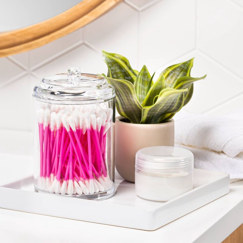 slide 5 of 8, Cotton Swabs Colored Stick - 300ct - up & up, 300 ct