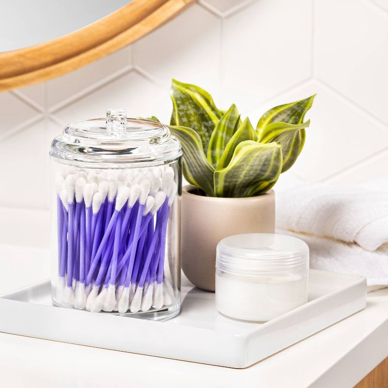 slide 3 of 8, Cotton Swabs Colored Stick - 300ct - up & up, 300 ct