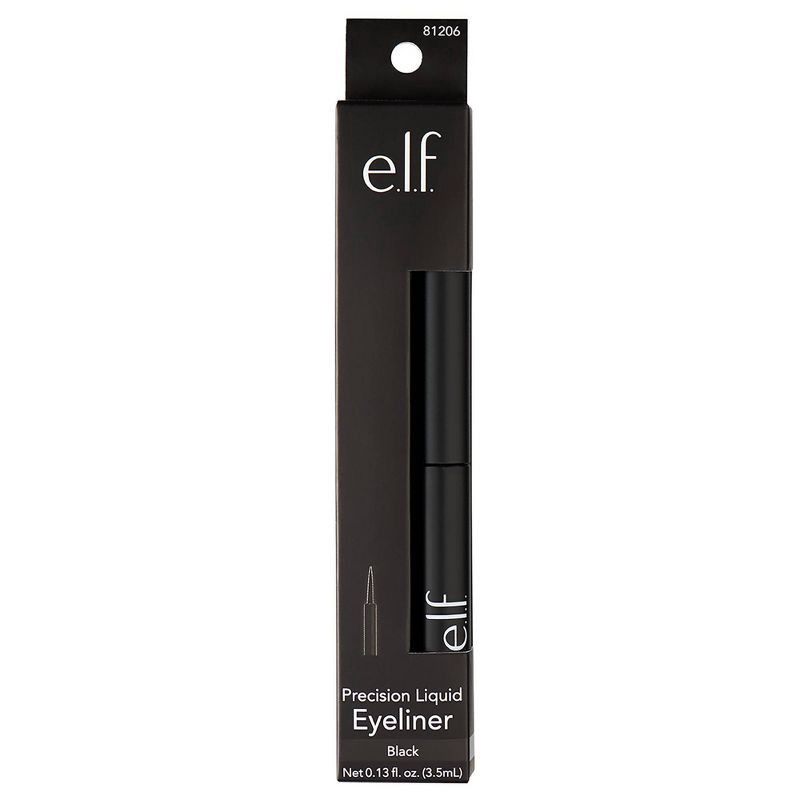 slide 4 of 4, e.l.f. Precision Liquid Eyeliner - Black - 0.13 fl oz, 0.13 fl oz