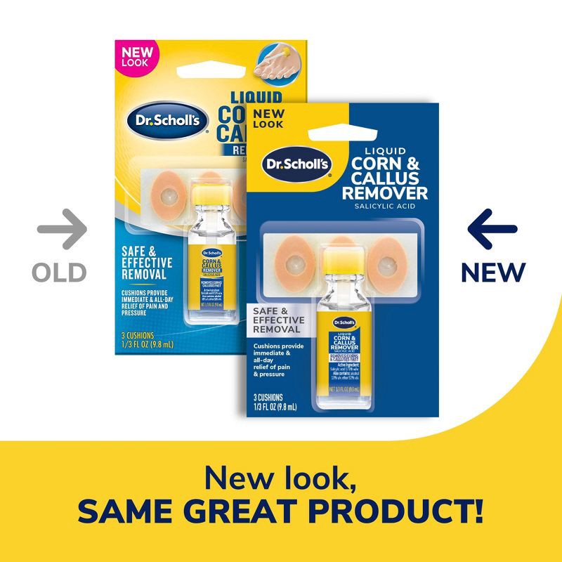 slide 2 of 9, Dr. Scholl's Liquid Corn and Callus Remover - 0.33oz, 0.33 oz