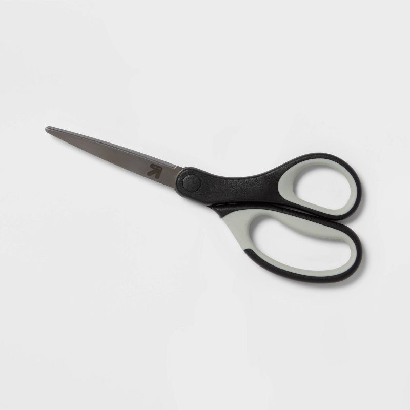 slide 3 of 3, 7" Student Scissors (Color Will Vary) - up&up™: School Supplies, Kids Art, 7 Inch, Multicolor, Metal & Plastic, 1 ct