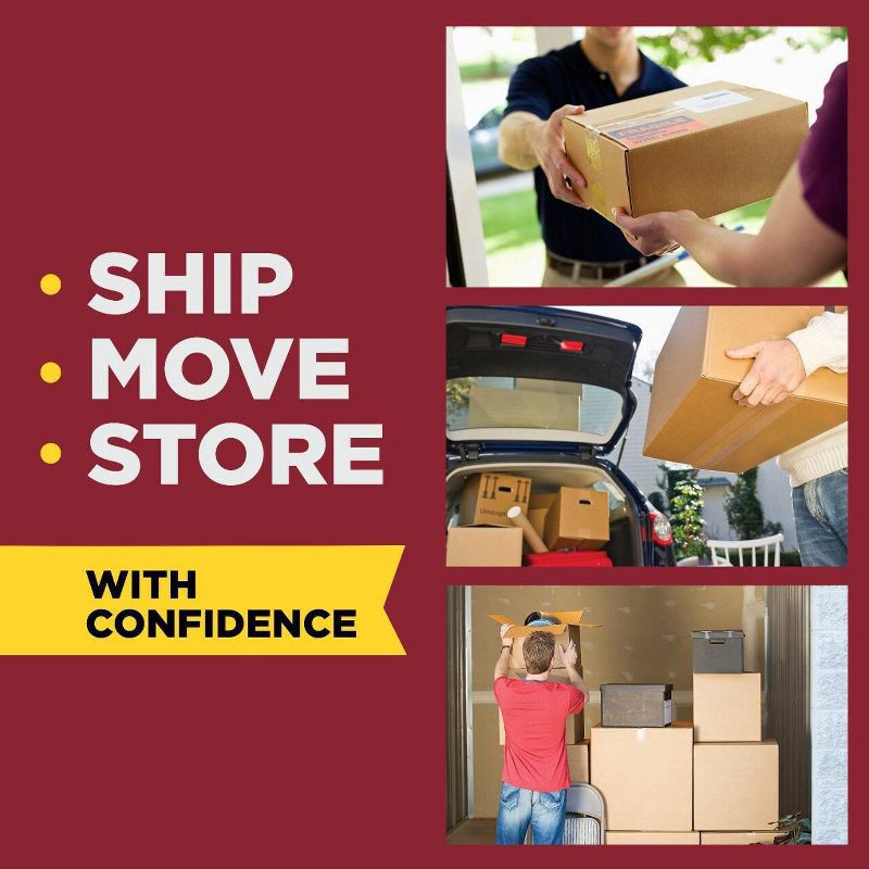 slide 9 of 12, Scotch Ultra Clear Mailing Packaging Tape with Dispenser 1.88" x 54yd: Packing & Shipping Tape Refill, Clear, 1965.6" Length, 1 ct