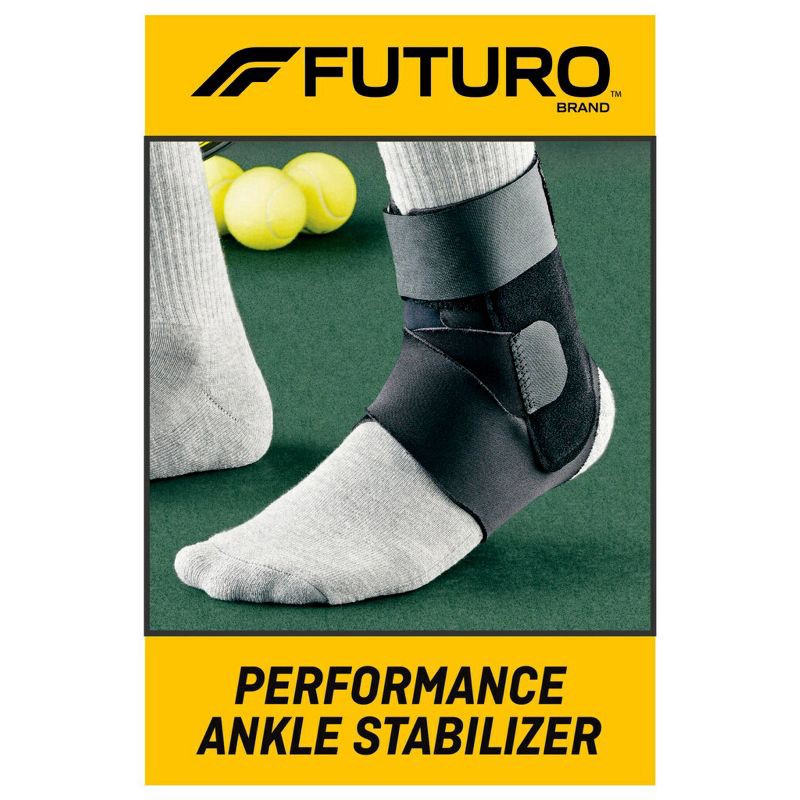 slide 2 of 10, FUTURO Performance Ankle Stabilizer, Adjustable Ankle Brace - 1pk, 1 ct