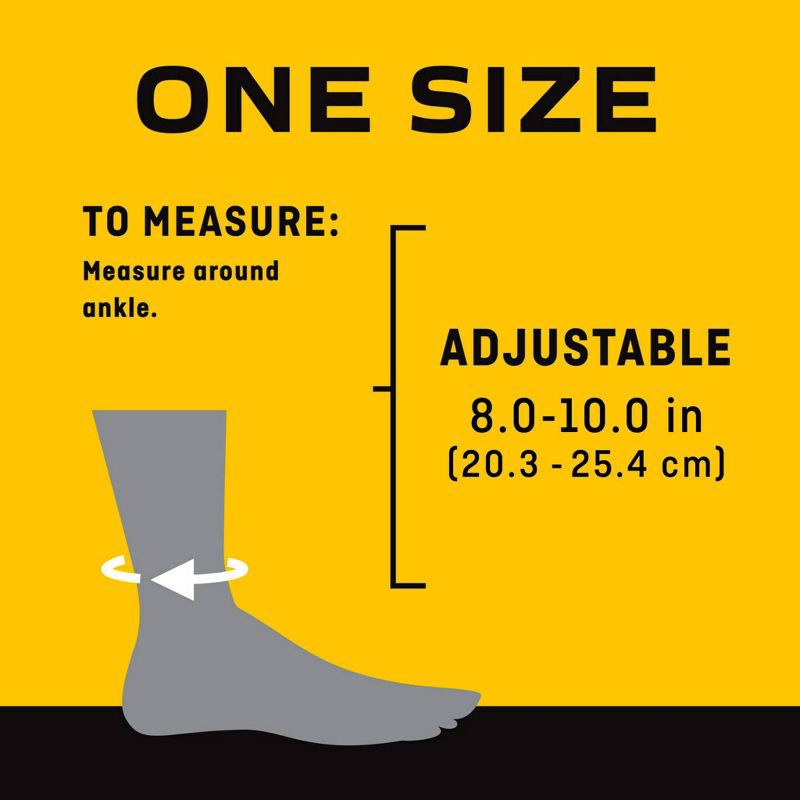 slide 7 of 10, FUTURO Performance Ankle Stabilizer, Adjustable Ankle Brace - 1pk, 1 ct