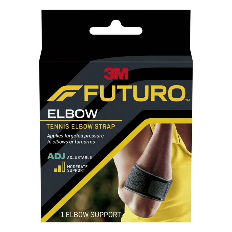 slide 1 of 10, FUTURO Tennis Elbow Strap Adjustable size - 1ct, 1 ct