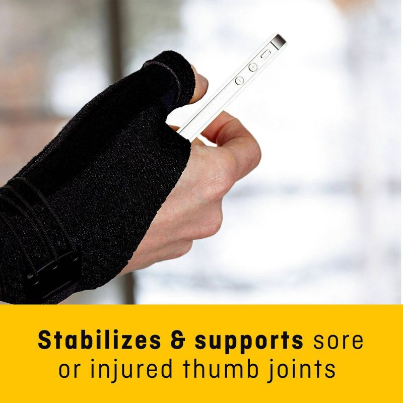 slide 3 of 8, FUTURO Deluxe Thumb Stabilizer, Thumb Brace for Left or Right Hand, S/M - 1pk, 1 ct