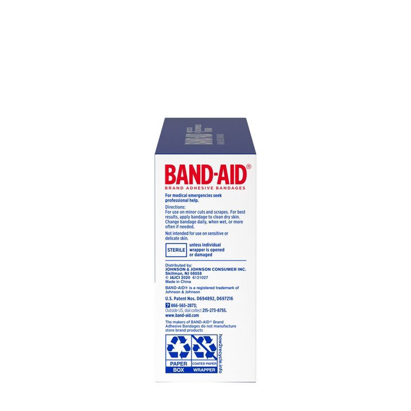 slide 8 of 8, Band-Aid Tough Strips Heavy Duty Super Stick Adhesive Bandages - 60ct, 60 ct