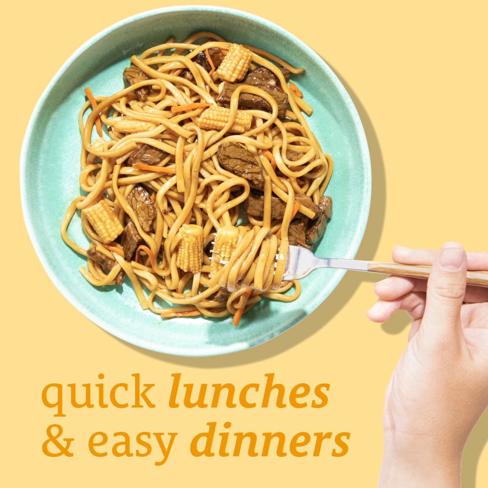 slide 4 of 4, Home Chef Heat & Eat Teriyaki Flavored Beef With Udon Noodles, 13. 5 oz