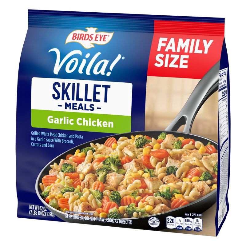 slide 2 of 6, Birds Eye Voila! Family Size Frozen Garlic Chicken - 42oz, 42 oz