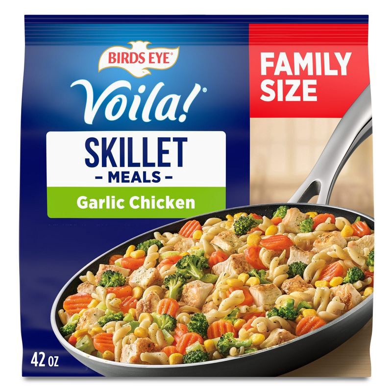 slide 1 of 6, Birds Eye Voila! Family Size Frozen Garlic Chicken - 42oz, 42 oz