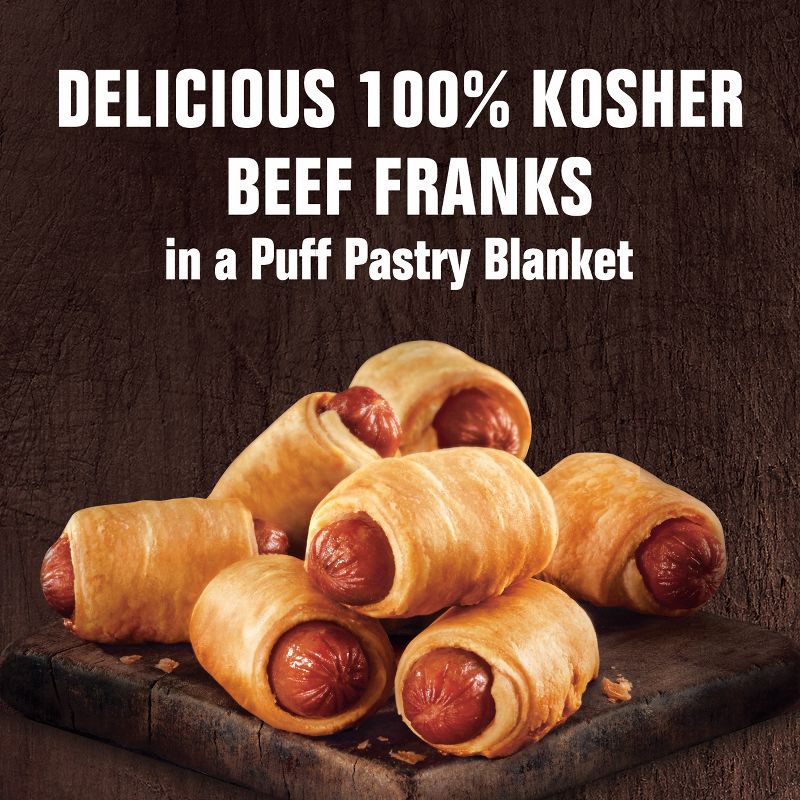 slide 4 of 5, Hebrew National Frozen Beef Franks in a Blanket - 18.4oz/32ct, 32 ct; 18.4 oz