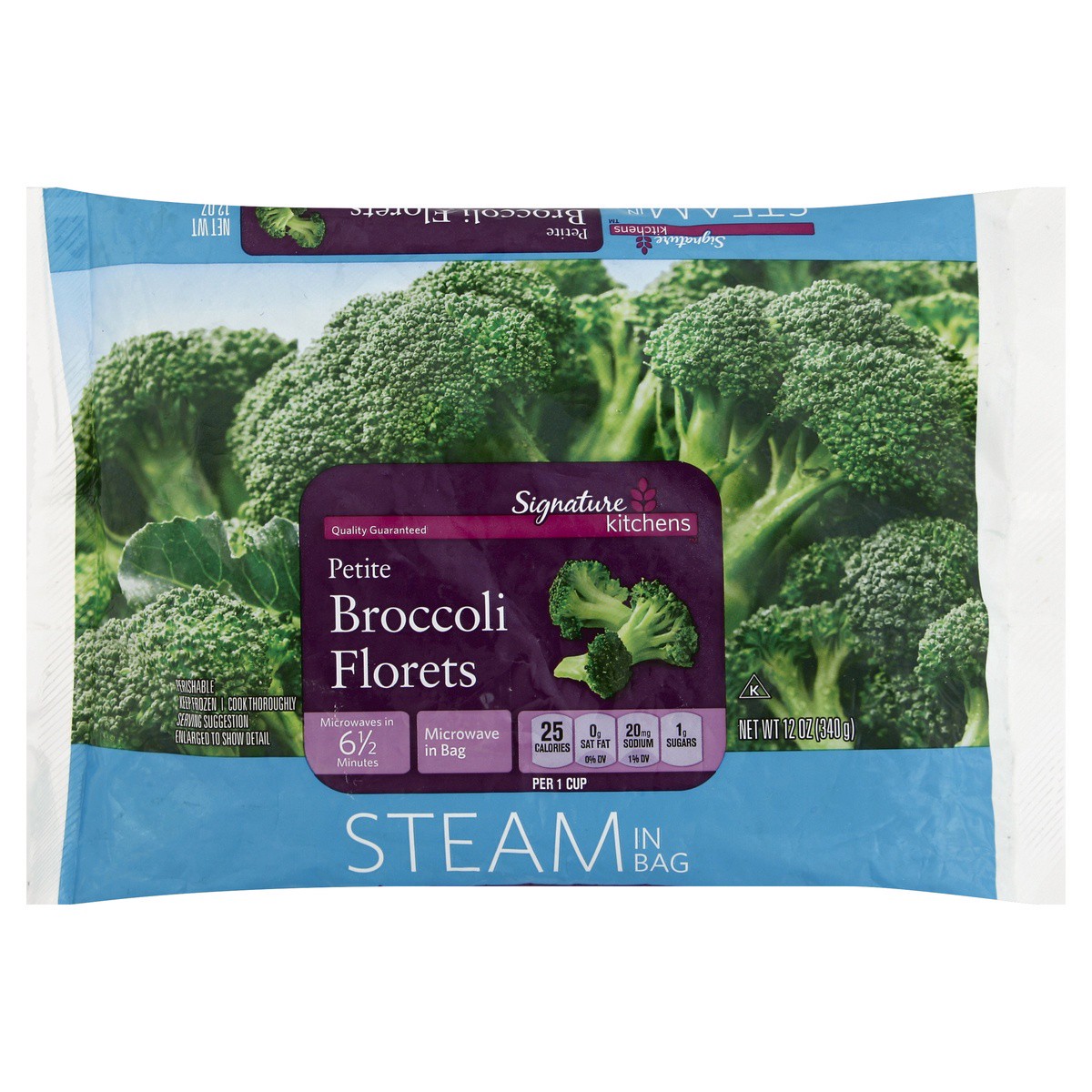 slide 1 of 5, Signature Select Broccoli Florets 12 oz, 12 oz