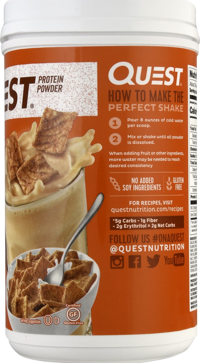 slide 8 of 9, Quest Protein Powder, 1.6 lb