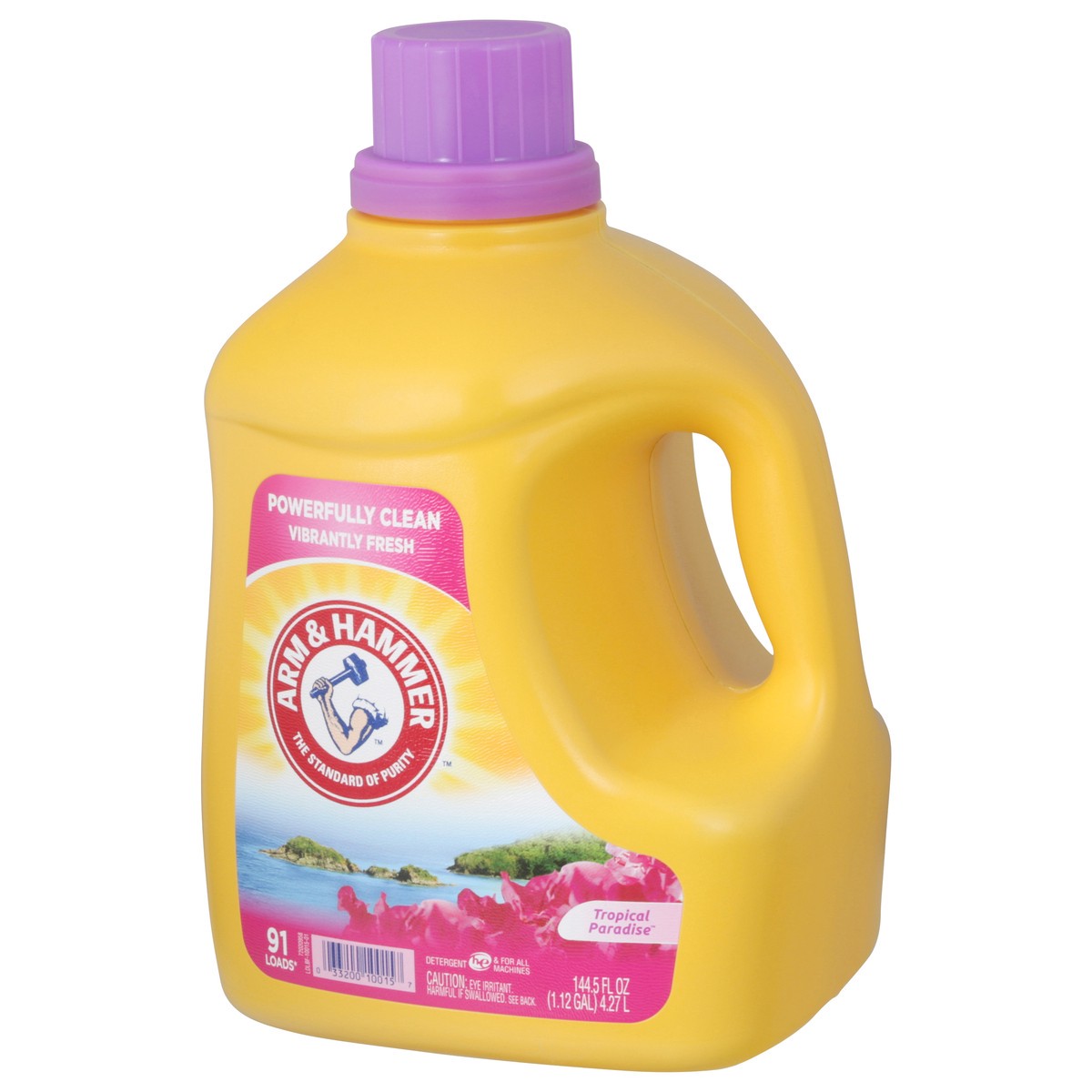 slide 5 of 9, ARM & HAMMER Tropical Paradise Detergent 144.5 fl oz, 150 oz