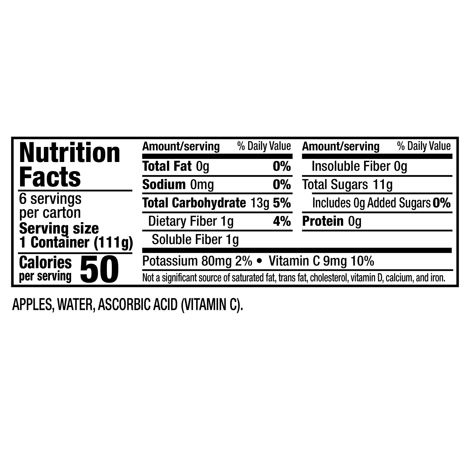 slide 3 of 5, Mott's No Sugar Added Applesauce Cups, 6 ct; 3.9 oz