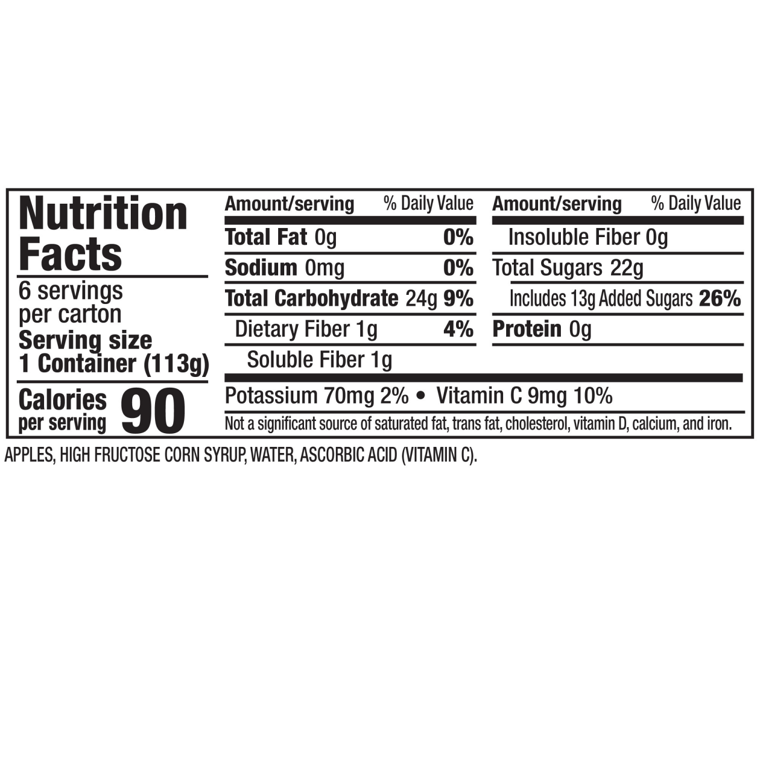 slide 3 of 5, Mott's 6 Pack Apple Applesauce 6 ea, 6 ct; 4 oz