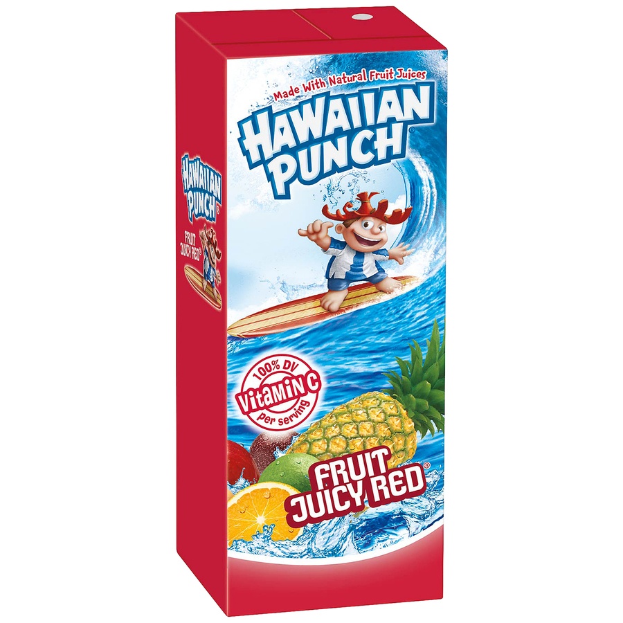 slide 3 of 4, Hawaiian Punch Fruit Juicy Red, 6.75 fl oz boxes, 3 pack, 3 ct