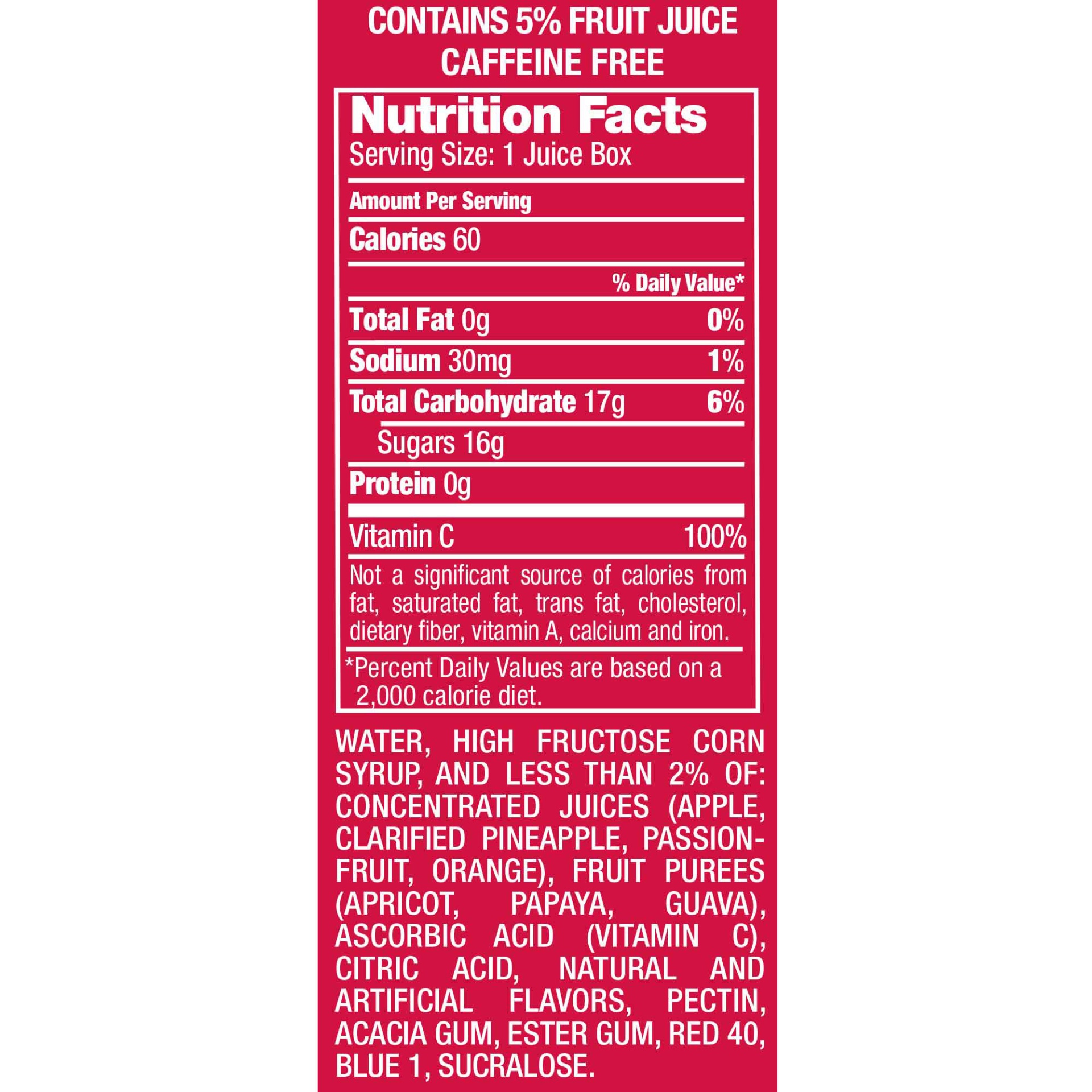 slide 4 of 4, Hawaiian Punch Fruit Juicy Red, 6.75 fl oz boxes, 3 pack, 3 ct